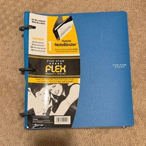 Five Star Fabric Flex Hybrid NoteBinder